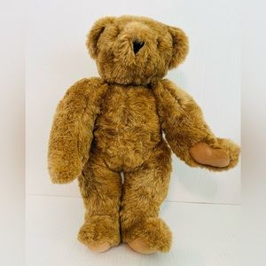 Authentic Vermont Teddy Bear Co Jointed Bear Plush